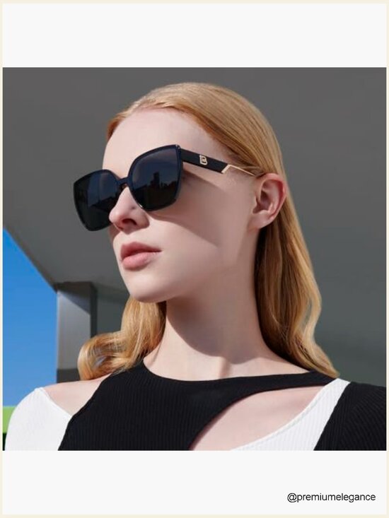 Cat Eye Polarized Sunglasses with UV Protection main image 6